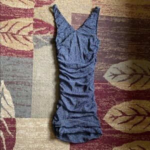 Express Black Sparkly Dress